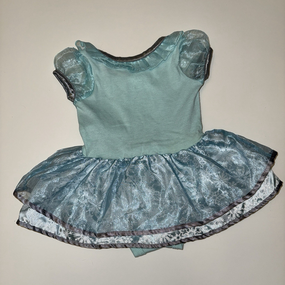 Disney Parks Elsa Frozen Dress Costume Baby Girl 0-3 Months - Picture 3 of 5